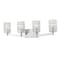 Z-Lite Aubrey 4 Light Vanity, Chrome & Clear 1931-4V-CH - alternate 1